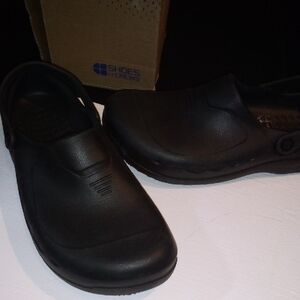 Shoes For Crews UNISEX Slip-On ZINC Loafers Safety Clogs Standing All Day